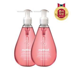 [엘지생활건강]메소드 고보습 핸드워시 핑크그레이프 354ml x 2개