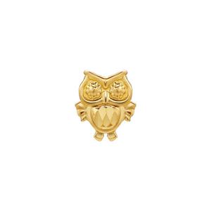 [한국금다이아몬드] 여자 순금 한쪽 미니 귀걸이 윙부엉이 24K 0.45g