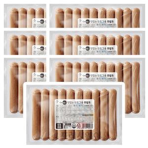 CJ 크레잇 맛있는핫도그용 후랑크소시지 950g x 7봉