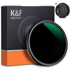K&F 82mm NANO-A ND8-2000 가변 ND 필터 /캡포함/ AGC Glass _ ND8-ND2000 Fader Filter + Cap