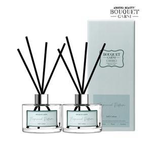 부케가르니 프래그런스드 디퓨저 소프트코튼향 200ml x2개