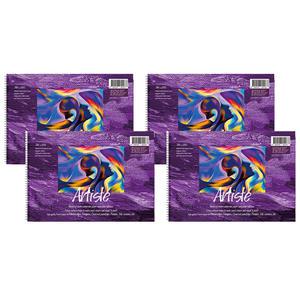 풀컬러즈 전문가용 미술용 스케치북 16절, 200g, 4개
