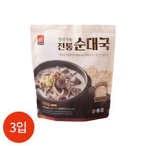 [신세계몰]도드람 전통 순대국 530g x 3입