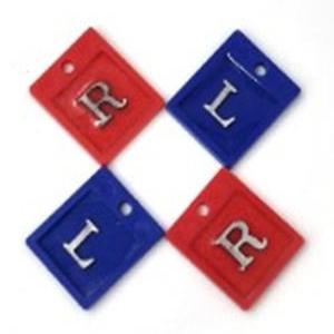 납 글자 숫자 마킹 엑스레이 납 마커 X-ray Lead Markers R, L 마킹