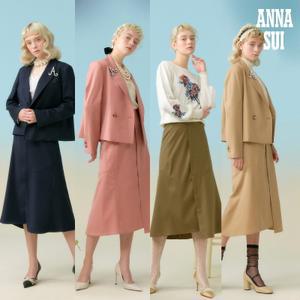(ANNA SUI) 펄 컬렉션 스프링 울 스커트 1종