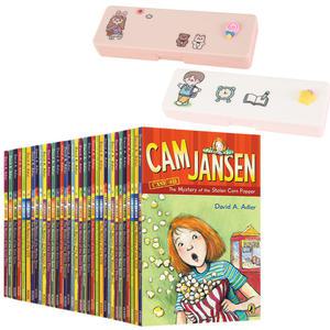 멀티파우치 Cam Jansen 캠 잰슨 캠 젠슨 영어 원서 36권 세트 음원제공