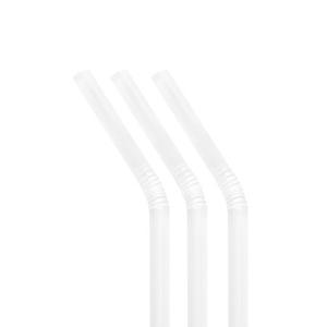 자바라 빨대 투명 25cm 500개입/1봉