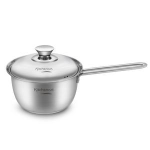 키친아트 베니 인덕션 겸용 스텐냄비 편수 18cm 찌개 라면냄비