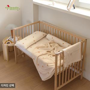 순수 줄누빔패드 슈퍼싱글 자수