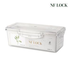 NF LOCK 엔에프락 직사각 트라이탄 밀폐용기(물받이) 직사각10호 3.3L