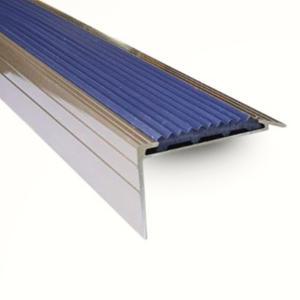 계단 모서리 미끄럼방지 ㄱ자 알루미늄 논슬립 2400mm 회색