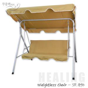 SR1890 3인동시수용 3인용 벤치의자 흔들 흔들그네 그네의자 야외 로비 펜션 호텔 정원 가든 무중력 선셋 안락 릴렉스