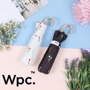WPC 일본 양산 튤립 미니 3단 자외선 차단 암막 우산 고리양산 휴대용 병행수입 as가능