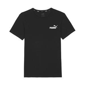 푸마 PUMA 에센셜 스몰 로고 아동 주니어 반팔티 블랙 586961-01