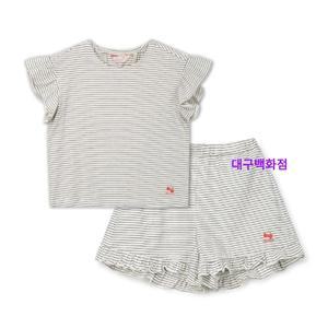 [대구백화점] [페리미츠] 여아 체리 스트라이프 상하복 세트(P2525T199/P279)