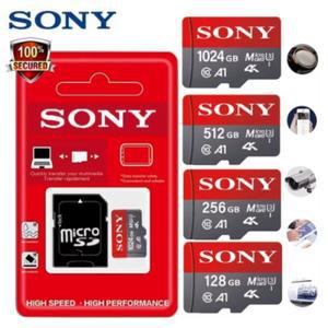 소니 1TB 마이크로 TF/SD 카드 클래스 10 SD 카드 256GB 메모리 카드 128GB 512GB 64GB 256GB TF 카드   카