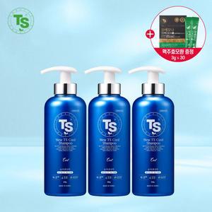 뉴TS쿨샴푸 500g*3개+TS맥주효모환 1개 증정