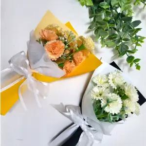 납골당 미니 조화 꽃다발 추모 성묘 봉안당 꾸미기