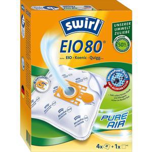 EIO 80 EcoPor 진공청소기 10팩 Koenic 가방 Plus 스월