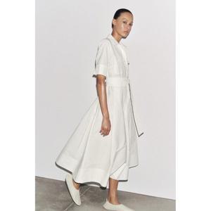 [국내배송]자라 ZARA ZW 컬렉션 포플린 미디 원피스889594
