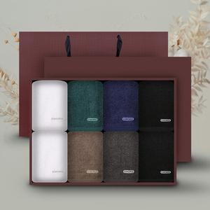 포인트 200g 8매 세면타올 선물세트(쇼핑백)