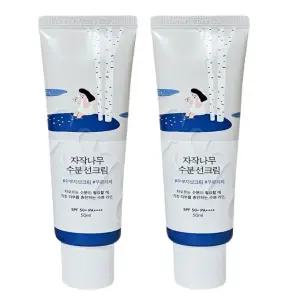 라운드랩 자작나무 수분 선크림 50ml x 2개
