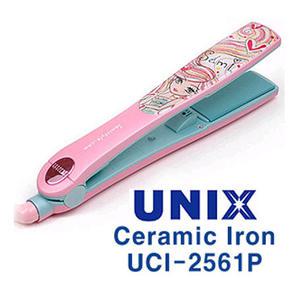 유닉스 음이온 고데기 UCI-2561P/매직기/2단스위치조절/세라믹코팅발열판/회전코드