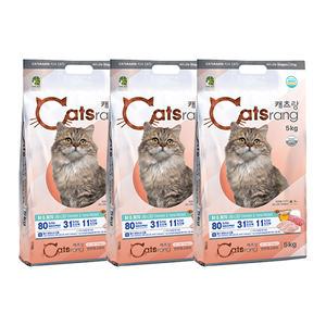 캐츠랑 전연령 5kg, 3개