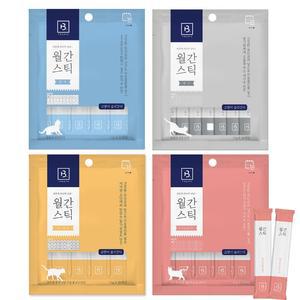 브리더랩 월간스틱 30p+5p 4종맛 고양이츄르