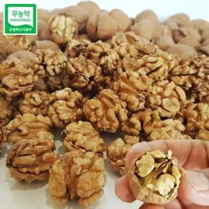 [생산자직송] 무농약 영동 햇 호두 (호두살) 1kg