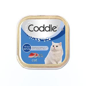 코들 고양이 참치 100g 12캔/국내산 고양이간식