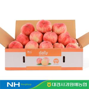 [대경사과원예농협]경북 영천 딱딱이 복숭아(백도) 3kg 구성