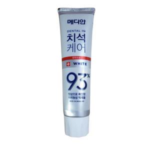 메디안 덴탈IQ 치석케어 화이트 치약 120g 12개