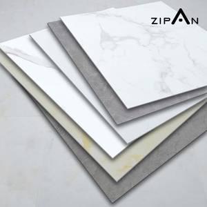 ZIPAN 셀프로 붙이는 접착식 바닥 데코타일 60cm낱장 사무실 거실 현관 베란다 주방 대리석문양 타일