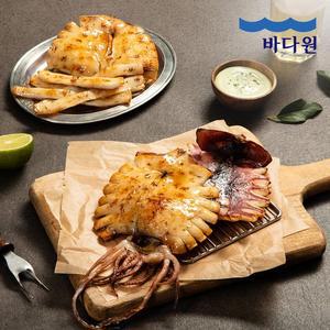바다원 국내산 촉촉한 피데기 반건조 오징어 5미 대