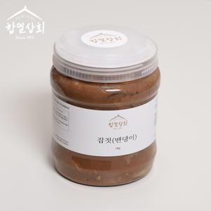 국내산 밴댕이 잡젓 2kg 국산 천일염 잡어 염장 김장 김치 젓갈