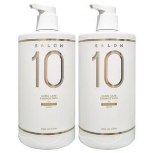미쟝센 살롱 클리닉 10 SALON10 손상모발용 에센스팩 990ml 2개