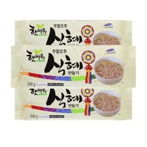 주말오후식혜만들기 240g (30gx8티백) x3개
