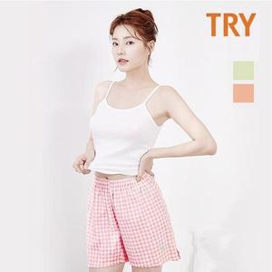 TRY여성하나만씨어서커트렁크팬티파자마택1
