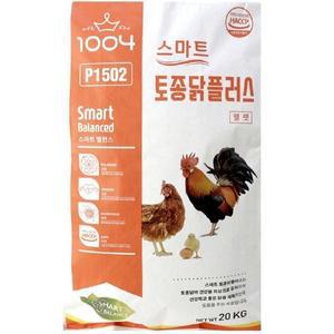 스마트 토종닭플러스 20kg (펠렛) / 중병아리 큰닭사료 펠렛사료
