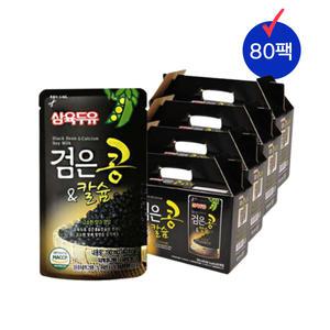 삼육식품 검은콩 & 칼슘 파우치 190ml 80팩