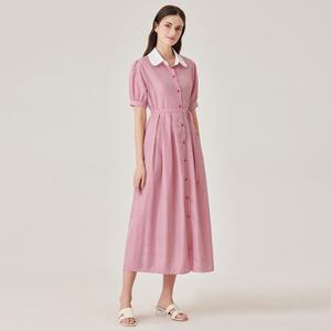 [FOCUS] 인베스트 카라배색스트라이프원피스_PBINF4M1OP3321