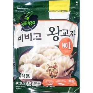 왕교자(비비고 국산돼지고기 1.365KG) X6 업소용 교자만두