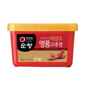 청정원 순창 태양초 명품고추장 3kg X 1개