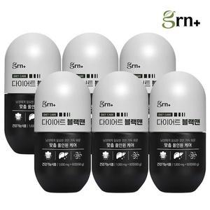 [NS홈쇼핑]GRN  블랙맨 6병 (6개월분)[34314766]