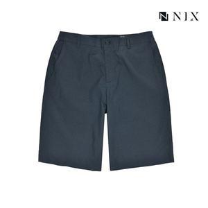 [닉스]남성 린넨혼방 컴포트핏 뒷오비밴딩 하프 팬츠_FNNMCPH154P