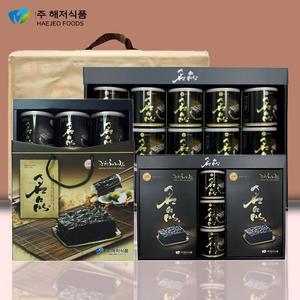 광천해저김 광천김 명품 캔김 설 추석 명절 선물세트