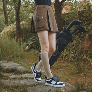 [챌린저](대전신세계)여성 울블렌드 랩 포켓디테일 반바지형 큐롯 브라운