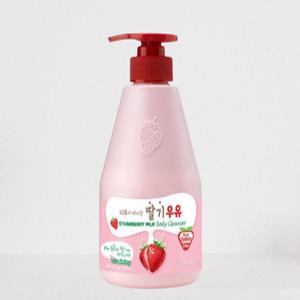 과일나라 바디클렌저 바디워시 딸기 향기 560g