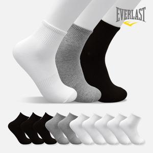[10켤레] 에버라스트 남성 코마사 30수 단목양말 3컬러